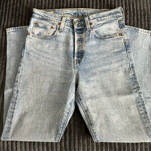 Levi's Light Wash Straight Leg Jeans